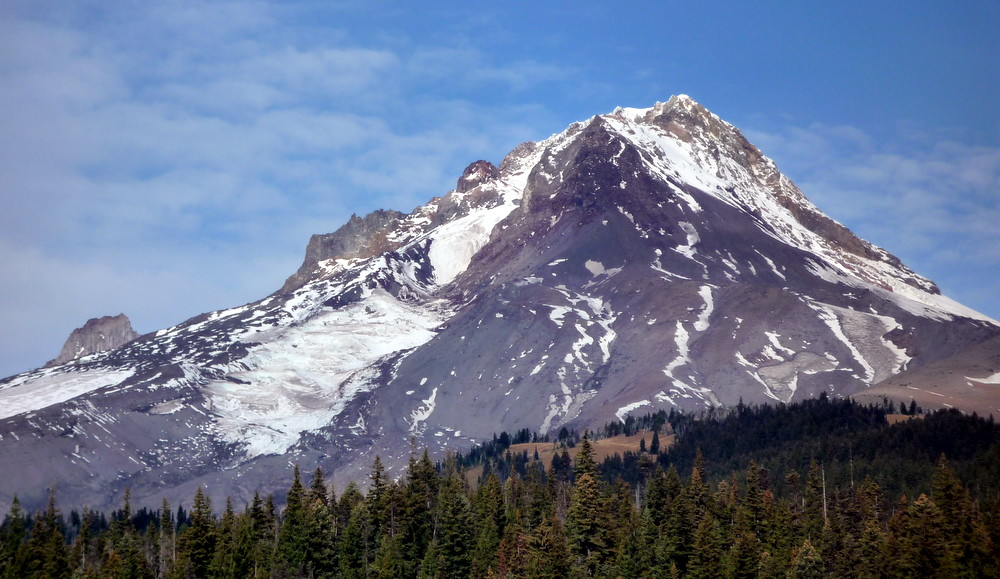 Mt Hood's White River Glacier Mt Hood as seen from the Mt … Flickr