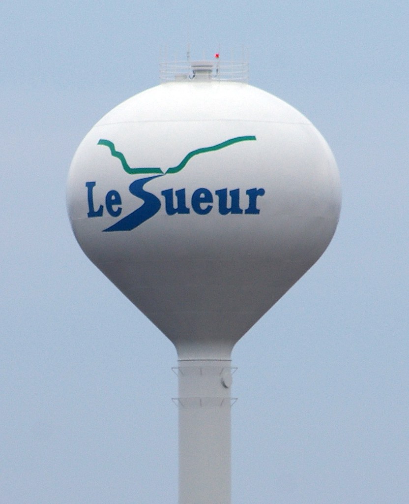 Le Sueur, Minnesota Water Tower a photo on Flickriver