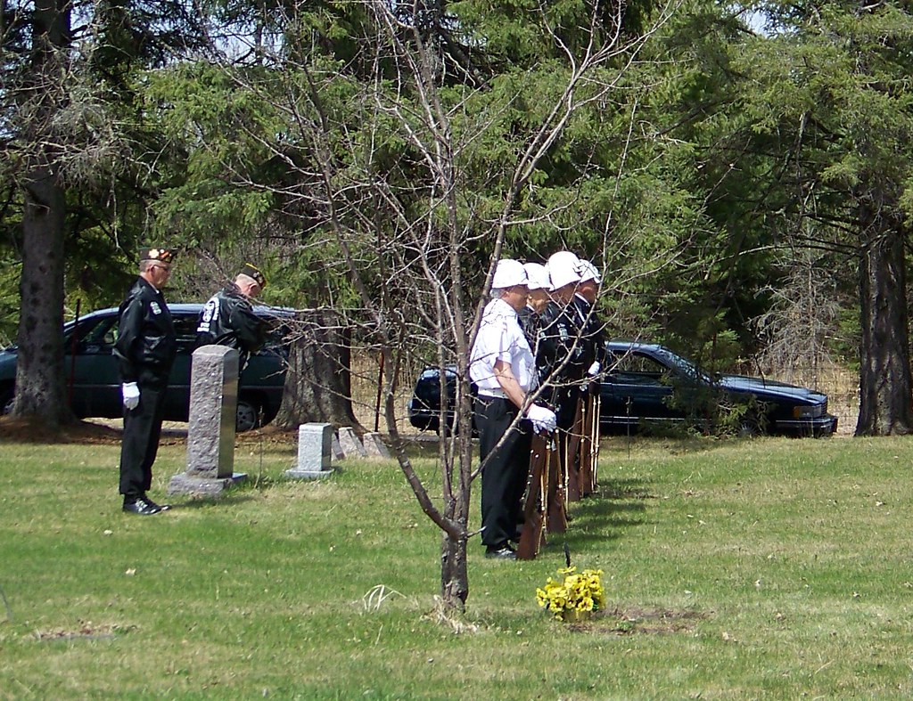 Ed St Peters Funeral 8 2009 VFW Color Guard Carol Monfrooe Flickr
