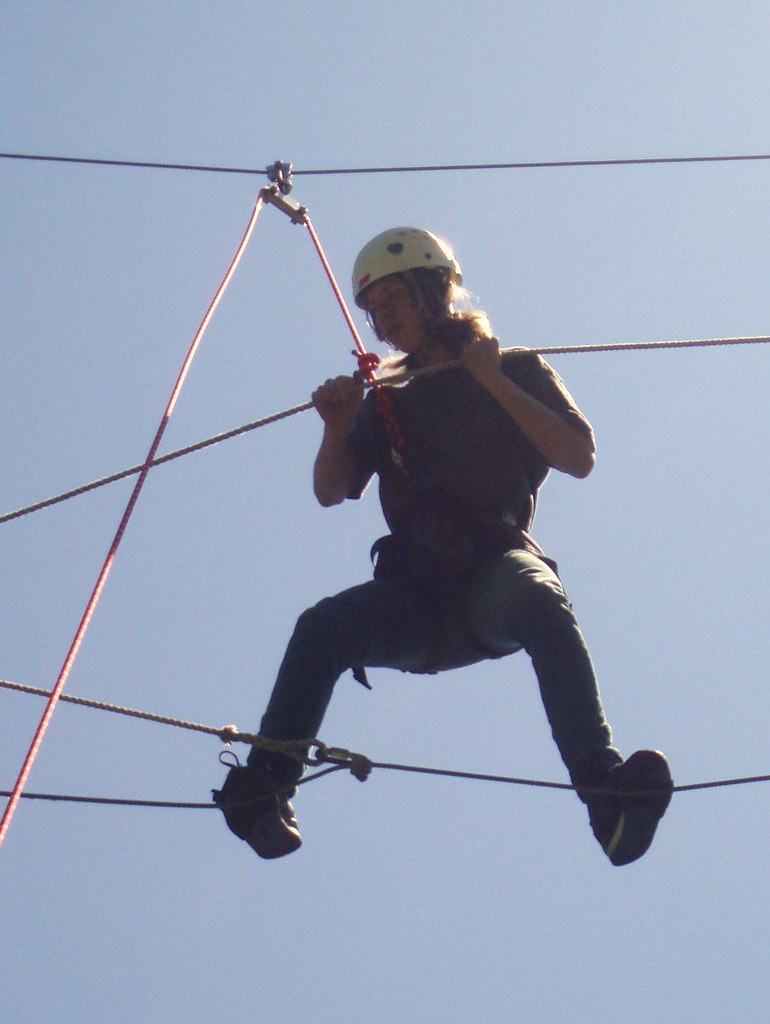 High Ropes Course Buffalo NY CreateLearningTeam Building… Flickr