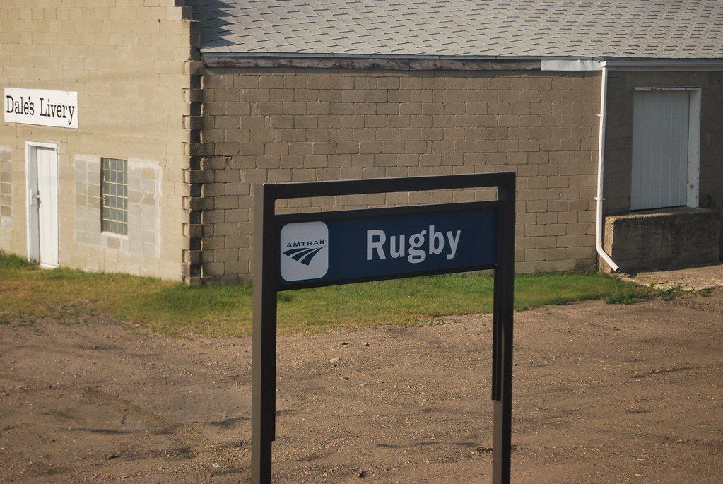 Rugby, North Dakota station The West End Flickr