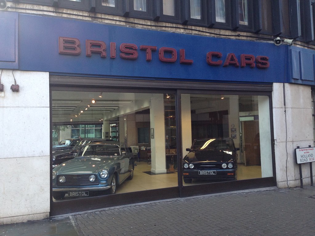 Bristol Cars, Kensington HIgh Street, London The iconic Br… Flickr