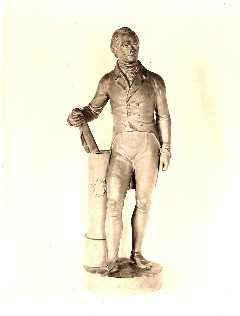 Alexander Hamilton Statuette Plaster model for the first m… Flickr