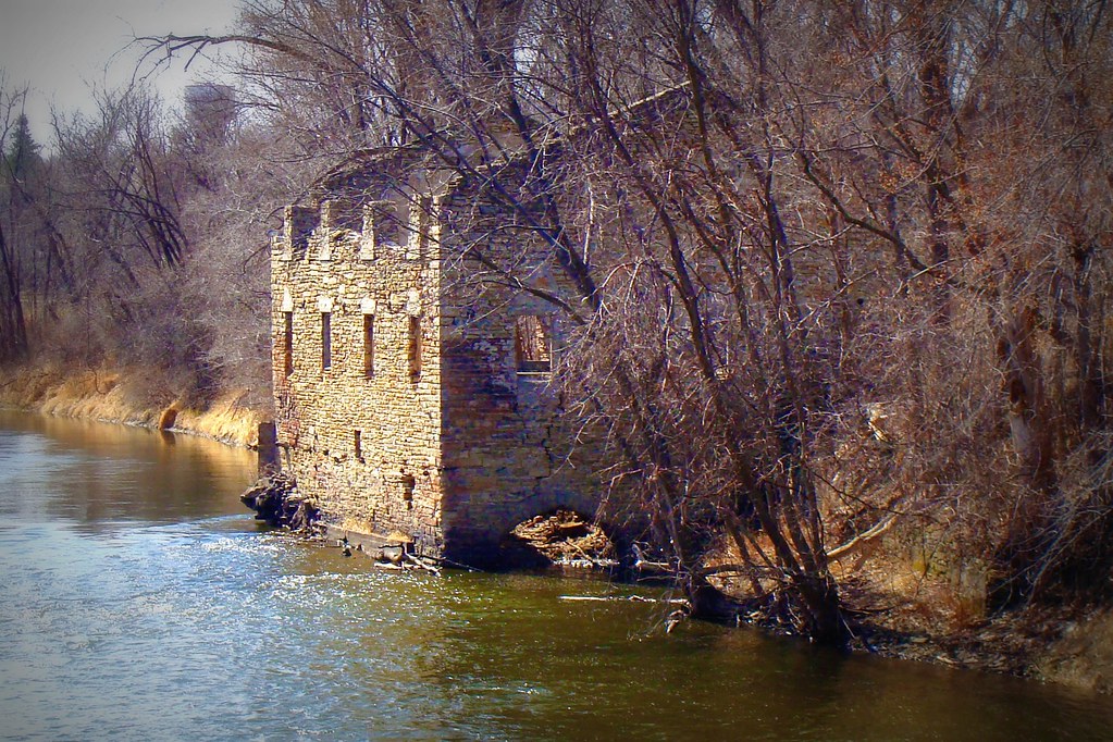 Archibald Mill Ruins in Dundas,Minnesota As seen along the… Flickr