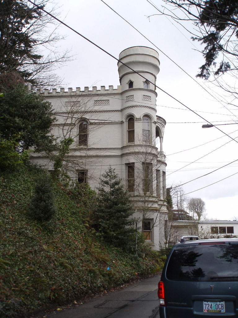 Piggott's Folly Castle 1892, Portland, Oregon. Piggott's F… Flickr