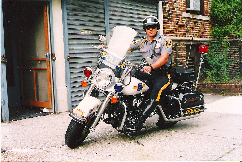 1994 Newark NJ Police motorcycle 1994 Newark NJ Police Har… Flickr
