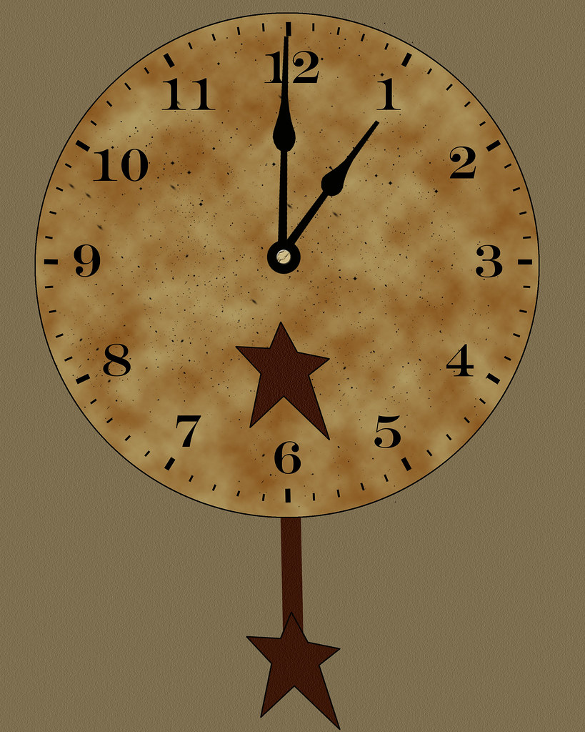 Primitive clockFinal Project Kristin Flickr