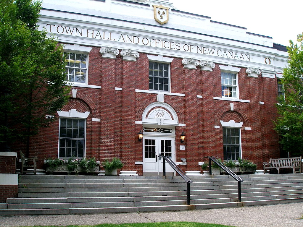 NEW CANAAN TOWN HALL JERRY DOUGHERTY Flickr