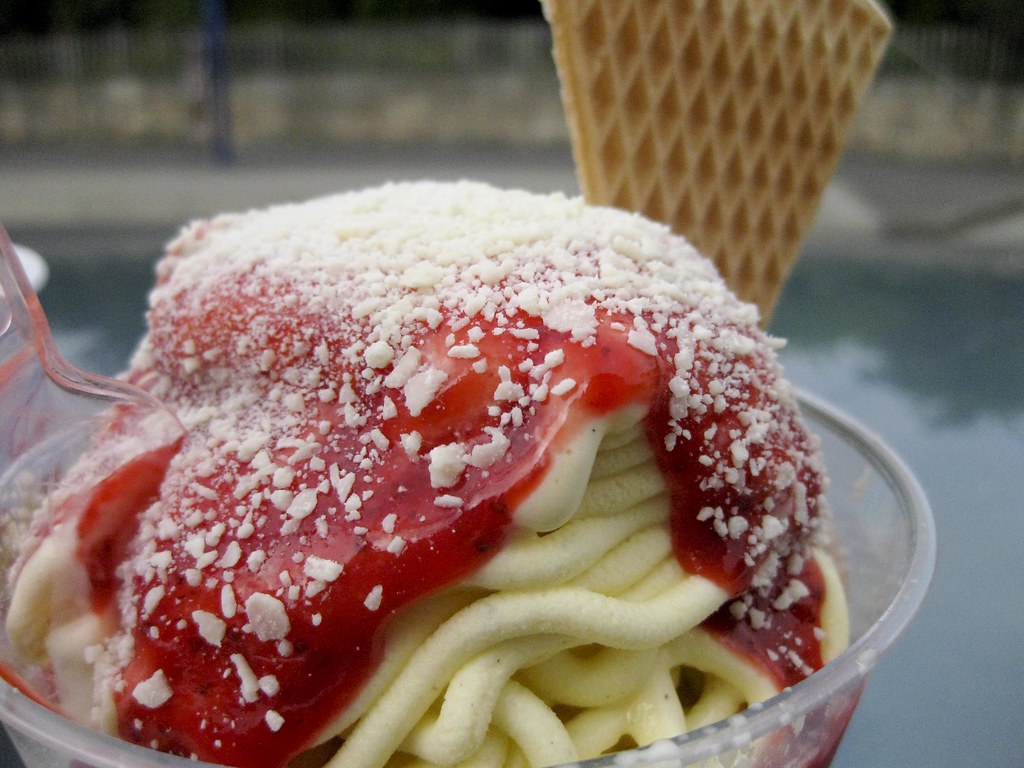 German Spaghetti Ice Cream Recipe