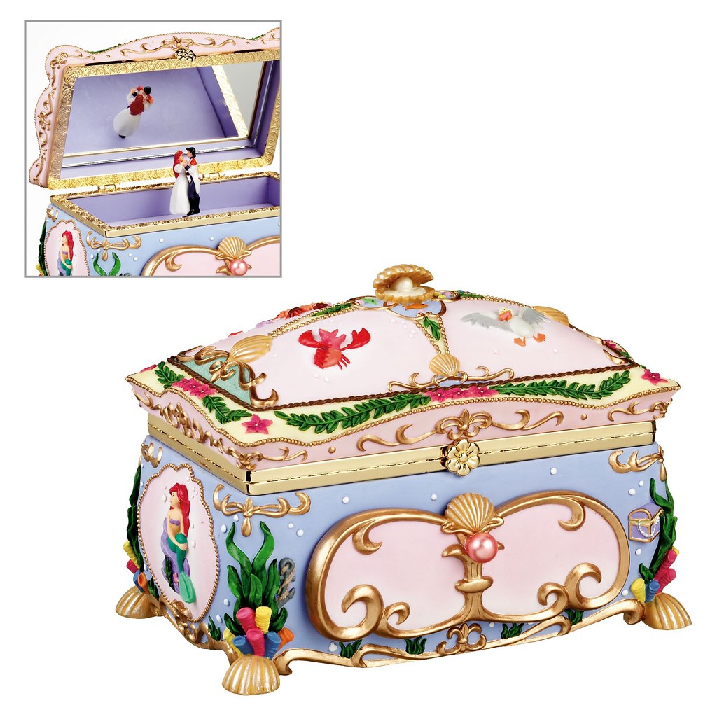 Ariel Deluxe Musical Jewelry Box Disney pictu… Flickr