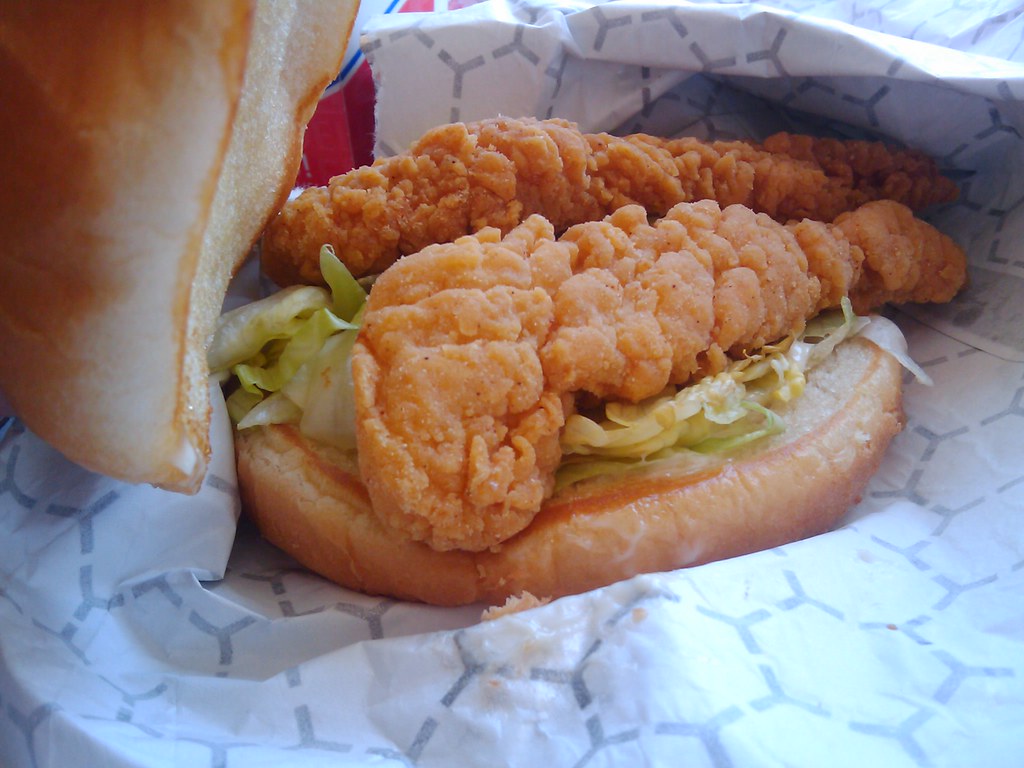 Sonic Chicken Strip Sandwich