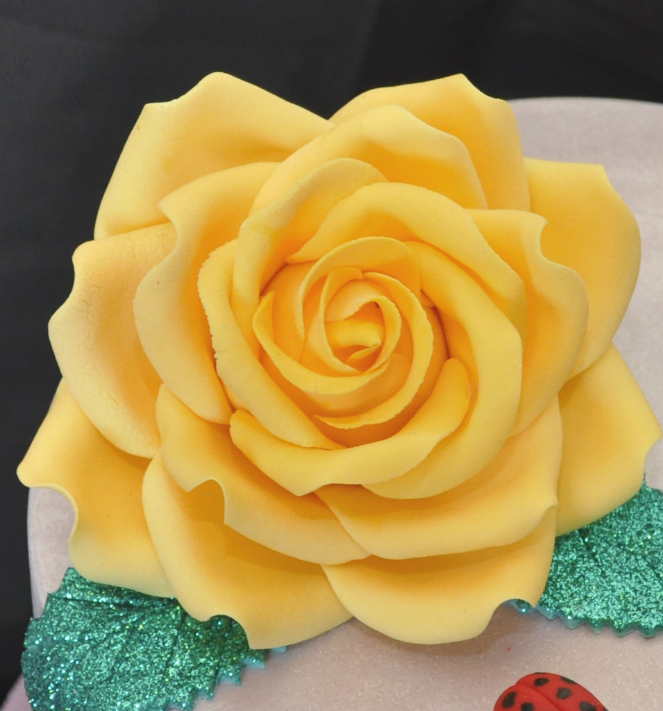 Gumpaste Rose a photo on Flickriver