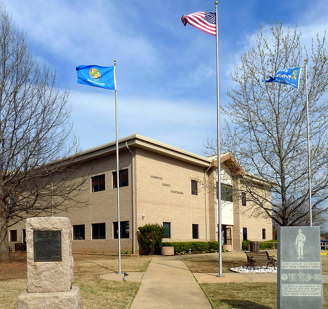 Johnston County Courthouse Johnston County, Tishmingo, Okl… Flickr