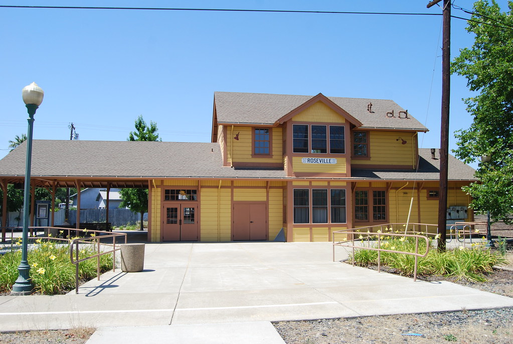 Roseville, CA station The Roseville, California train stat… Flickr