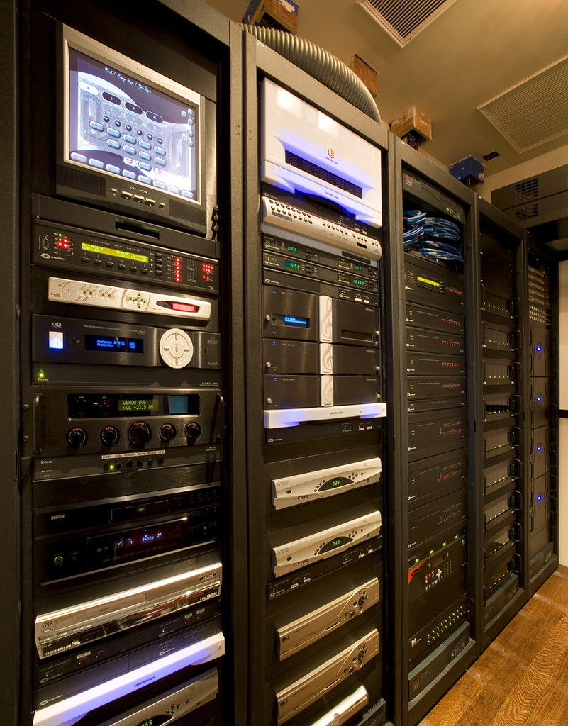Home Automation and Theater Equipment Room a photo on Flickriver