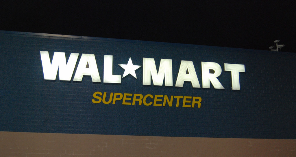 Wal Mart Wal Mart Supercenter sign. OH. Februa… Flickr