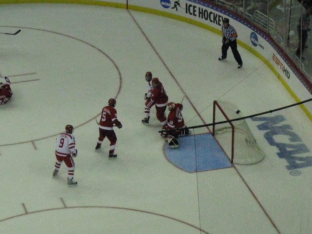 Frozen Four Championship Game 127 KingClancyKolzig Flickr