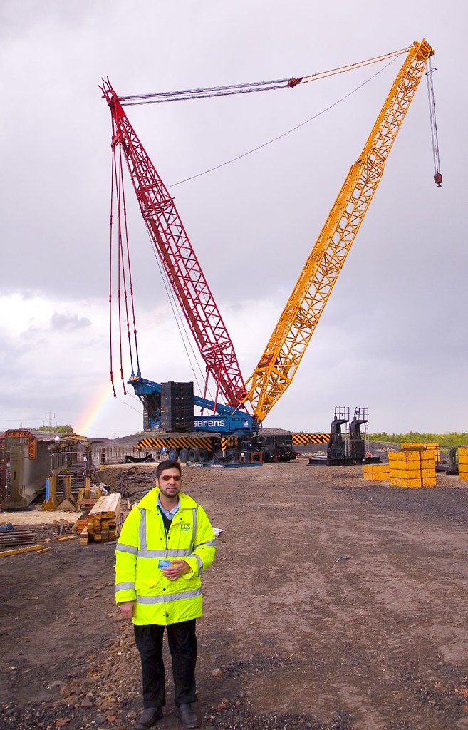 hemsworth a1link road .new bridge installation at south k… Flickr