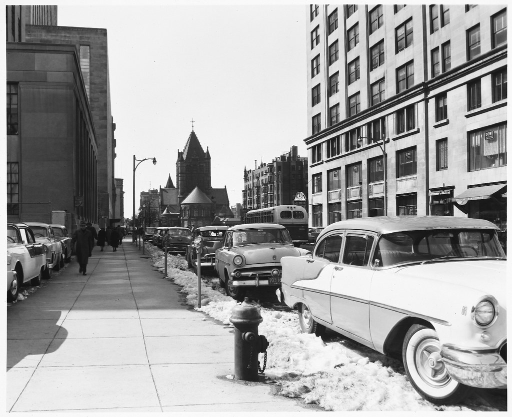 St. James Avenue, 50 ft. intervals, Series in Snow, Facing… Flickr