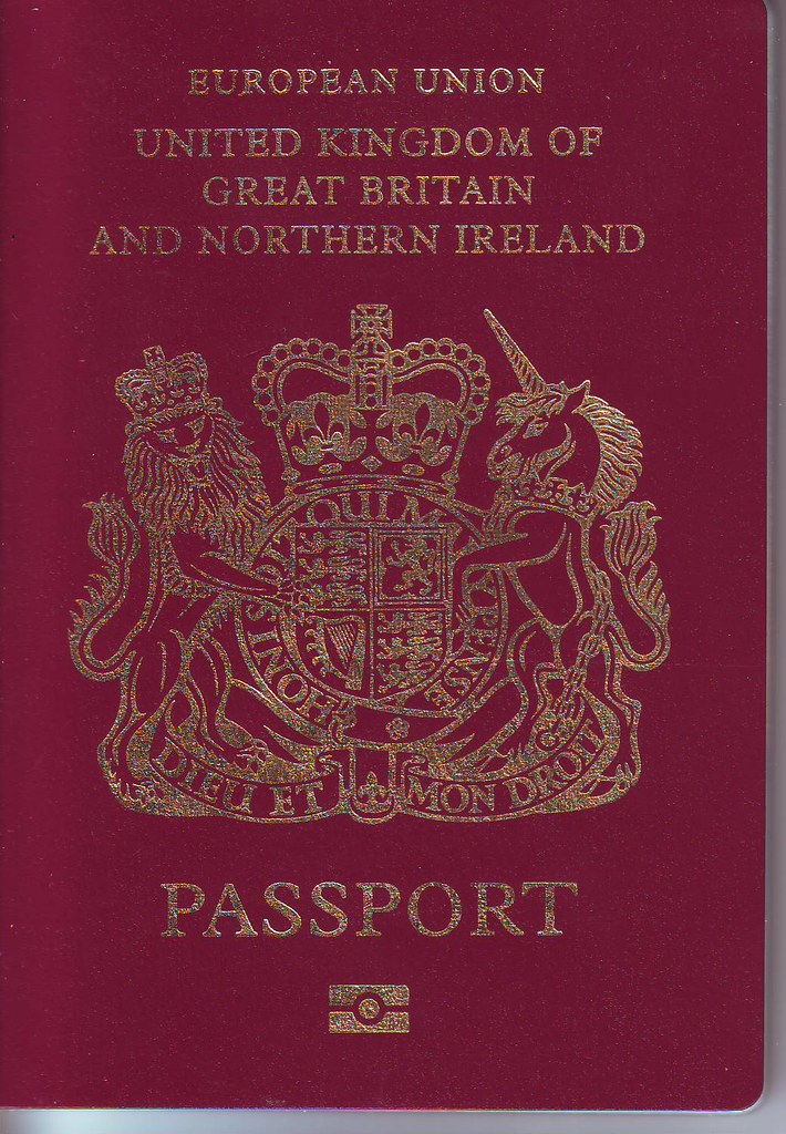 Current British passport cover British passport cover Flickr