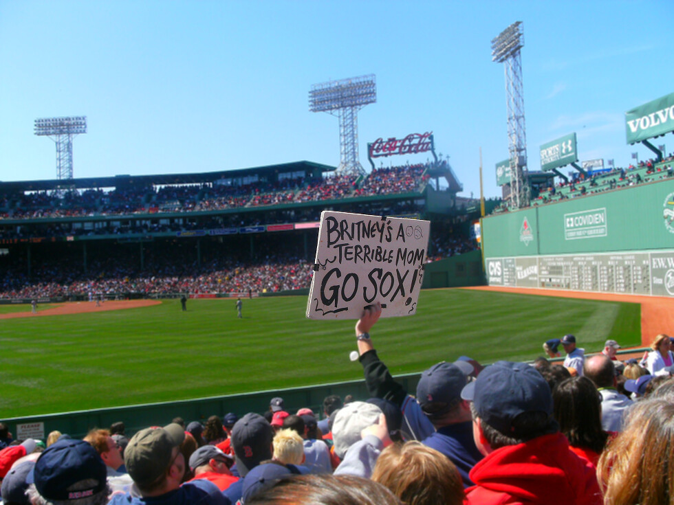The love, at Fenway Ha, I love fans at Fenway. This is the… Flickr
