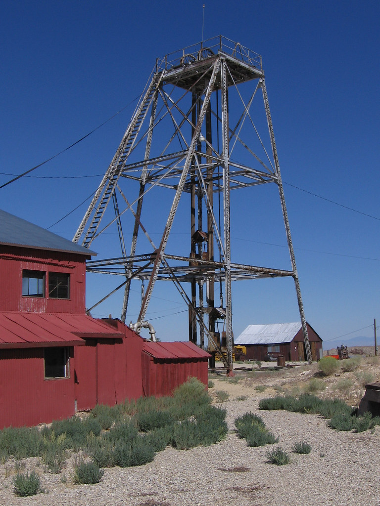 Tonopah Tonopah Historic Mining Park Mizpah Mine Headfram… Flickr