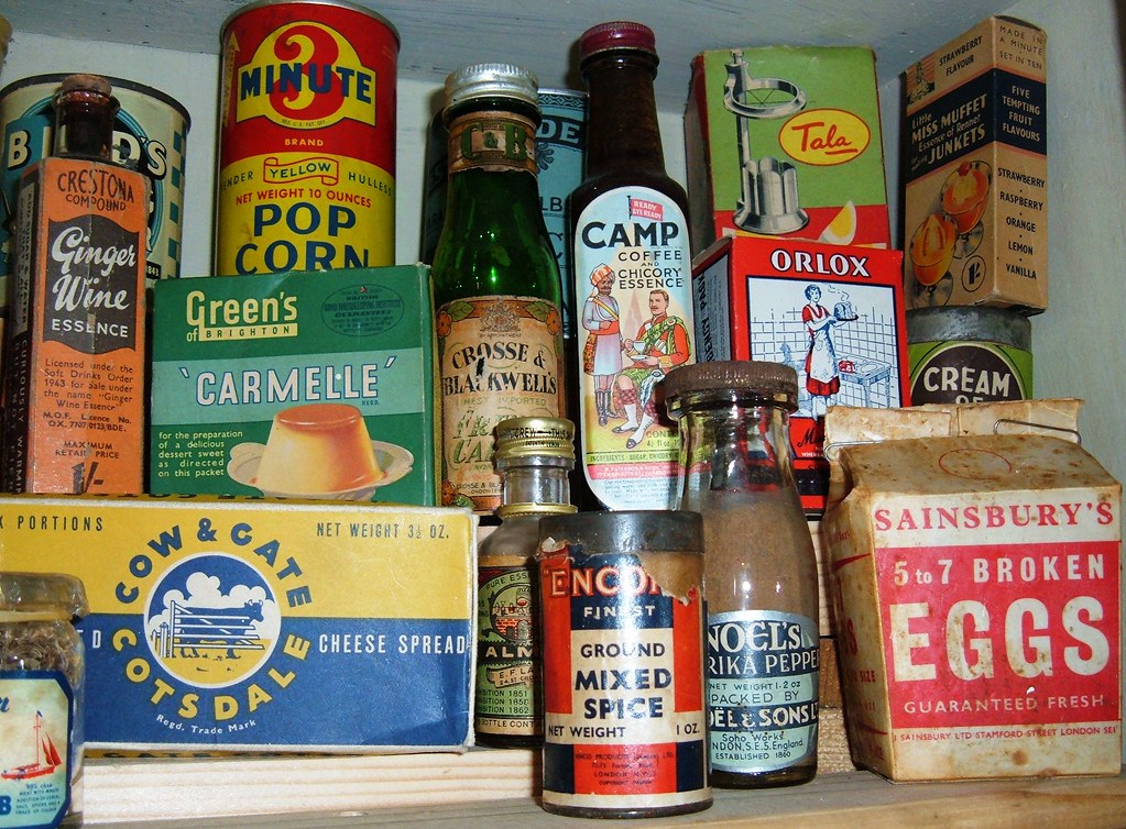 Glimpses of my kitchen Do Sainsbury's still sell broken eg… Flickr