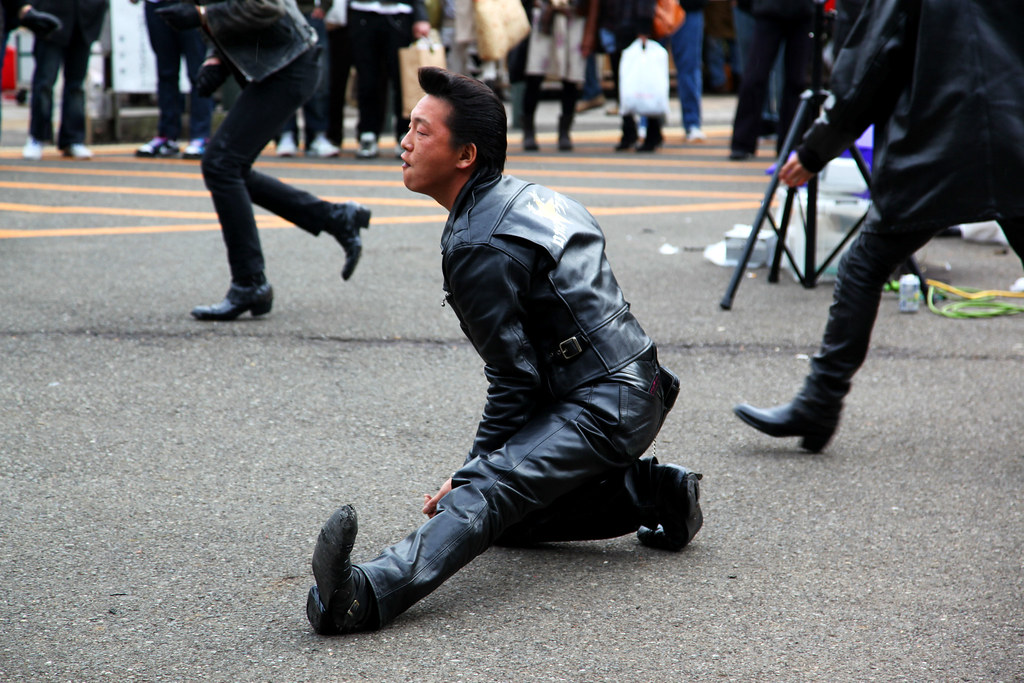 Japanese Greaser Is he in pain? Joe Flickr