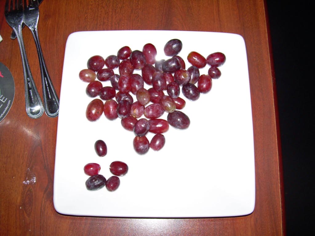 Grapes from the salad bar Ruby Tuesday Garden State Plaza … Flickr