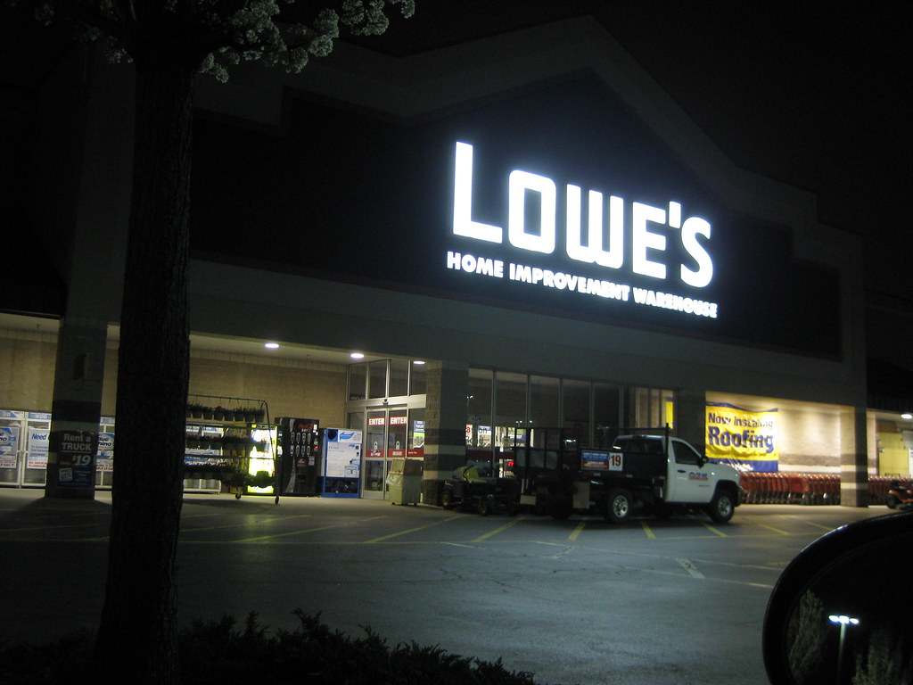 Lowes at Night rorowe8 Flickr