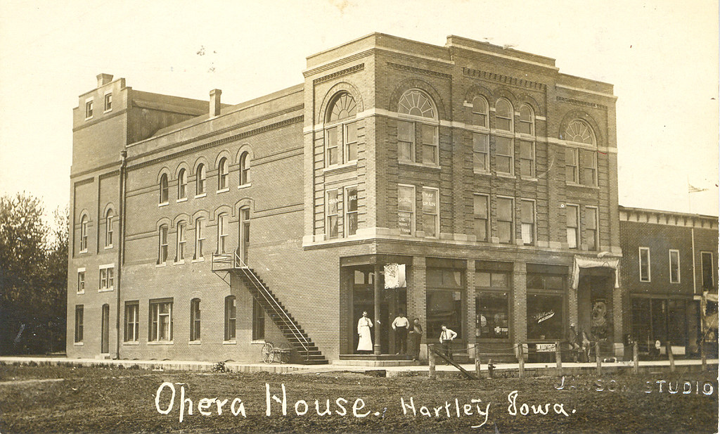 Hartley, Iowa, Opera House a photo on Flickriver