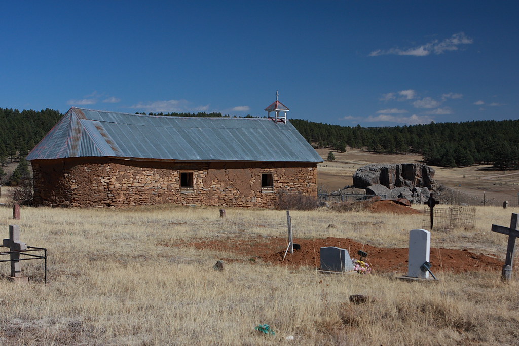 San Isidro Cemetery, West of Sapello, New Mexico www.topoz… Flickr