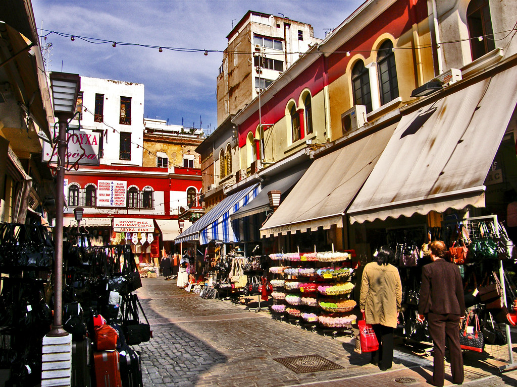 Thessaloniki old market Thessaloniki, Macedonia, Greece Flickr
