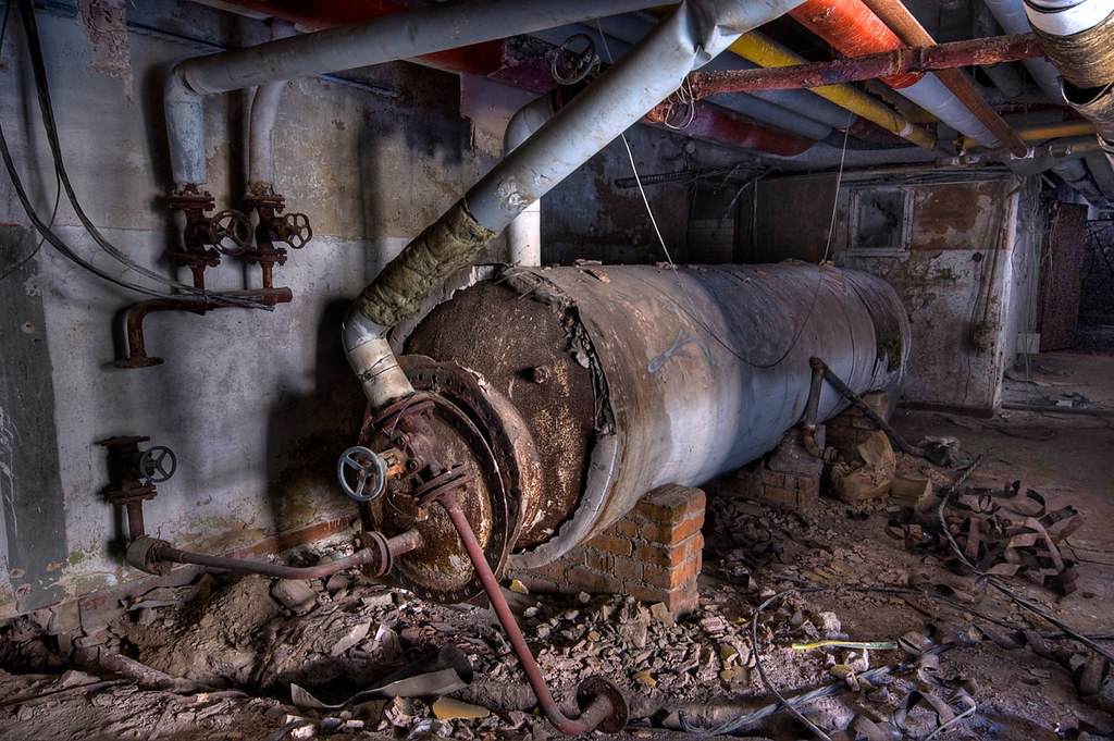 Boiler Room Boiler room of one of the bigger Heilstätten b… Flickr