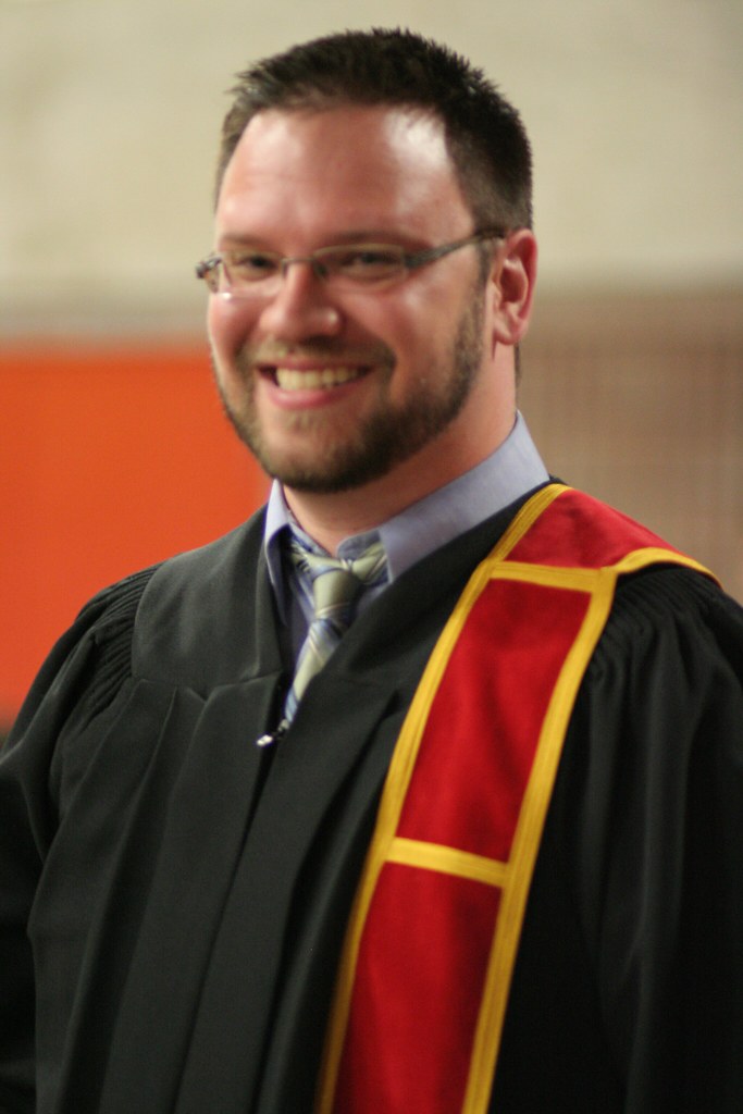 Conestoga College TESL Convocation Dan with his liripipe, … Flickr