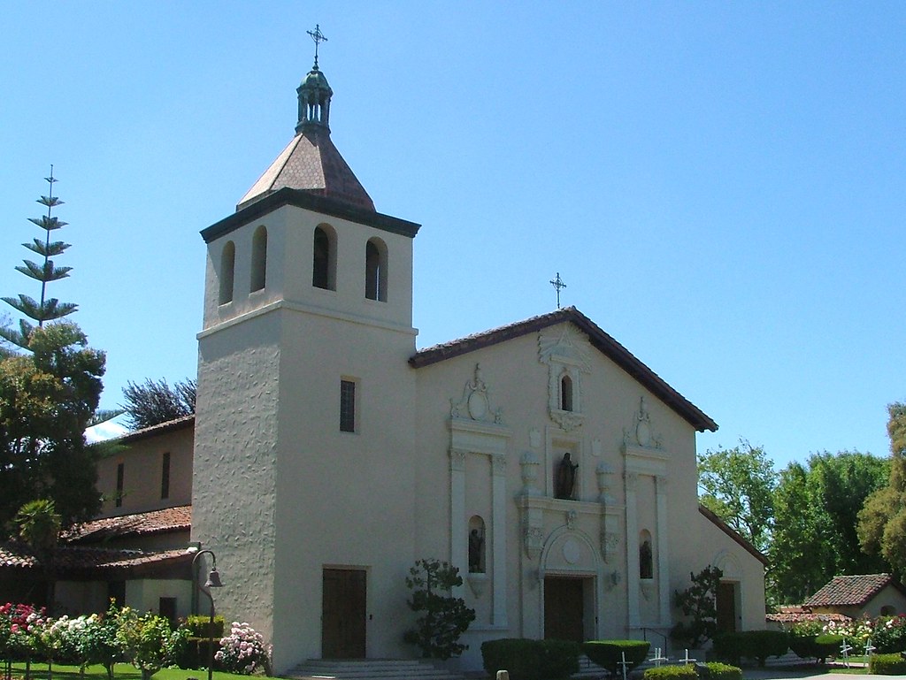 Mission Santa Clara de Asis Santa Clara, California; found… Flickr