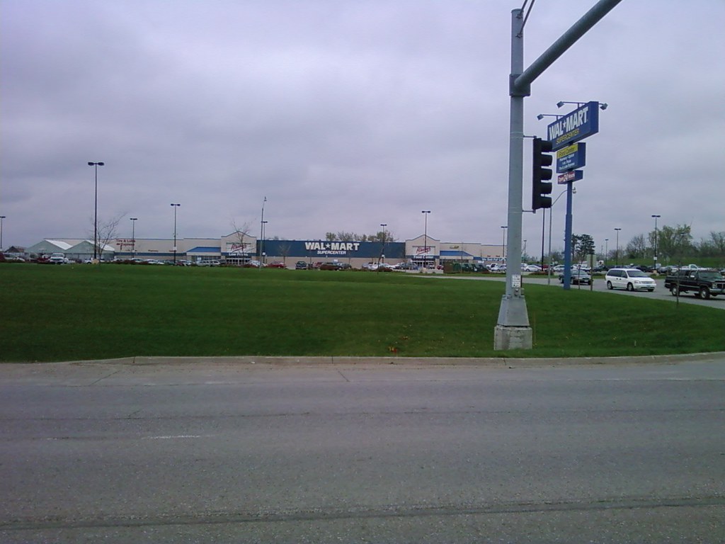 WalMart Oskaloosa, Iowa Storefront in April 2009. a photo on