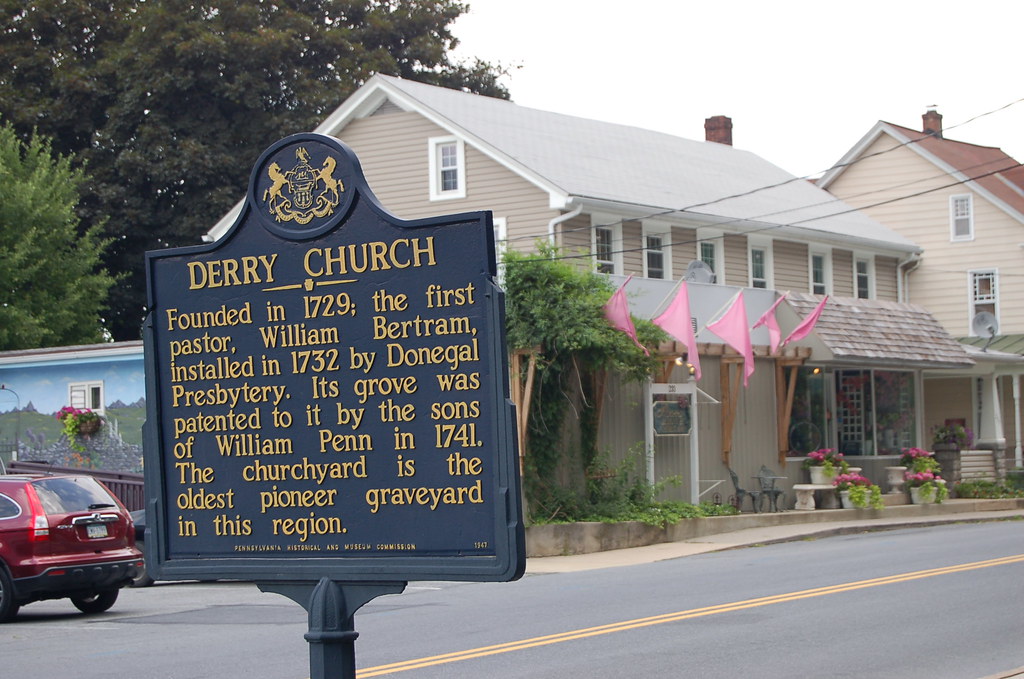 Derry Church, Hershey PA Founded in 1729; the first pastor… Flickr
