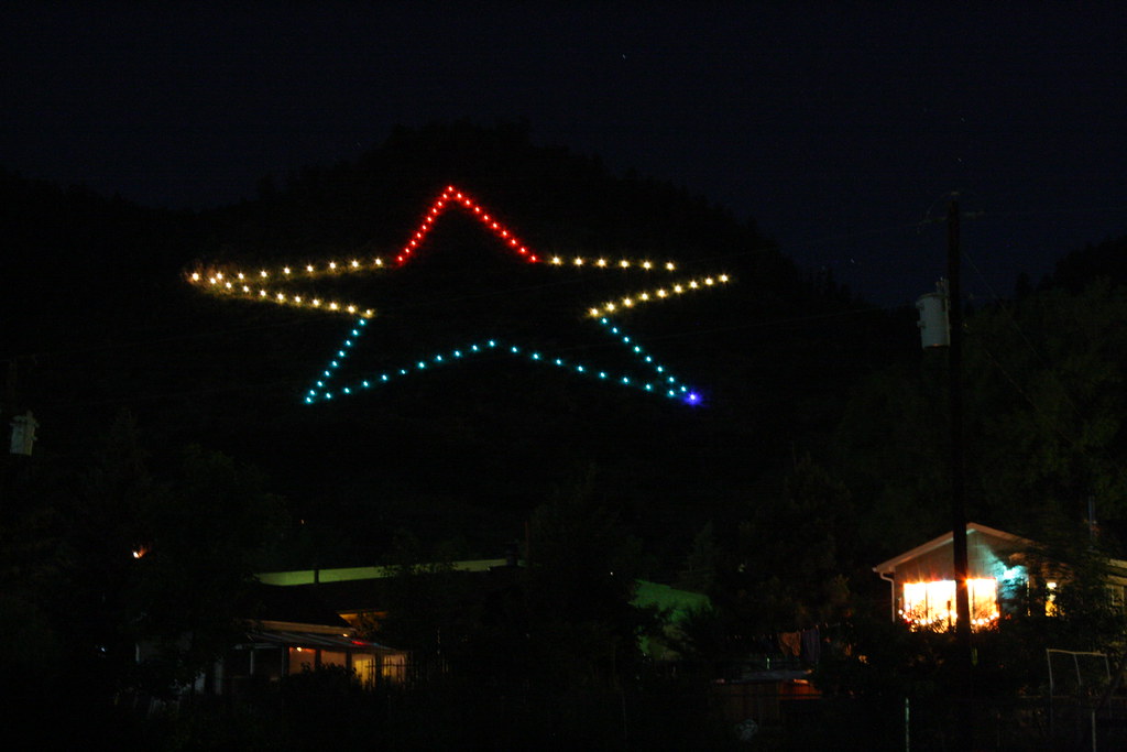 Palmer Lake Star 2009 Independence Day Fireworks in Palmer… Flickr