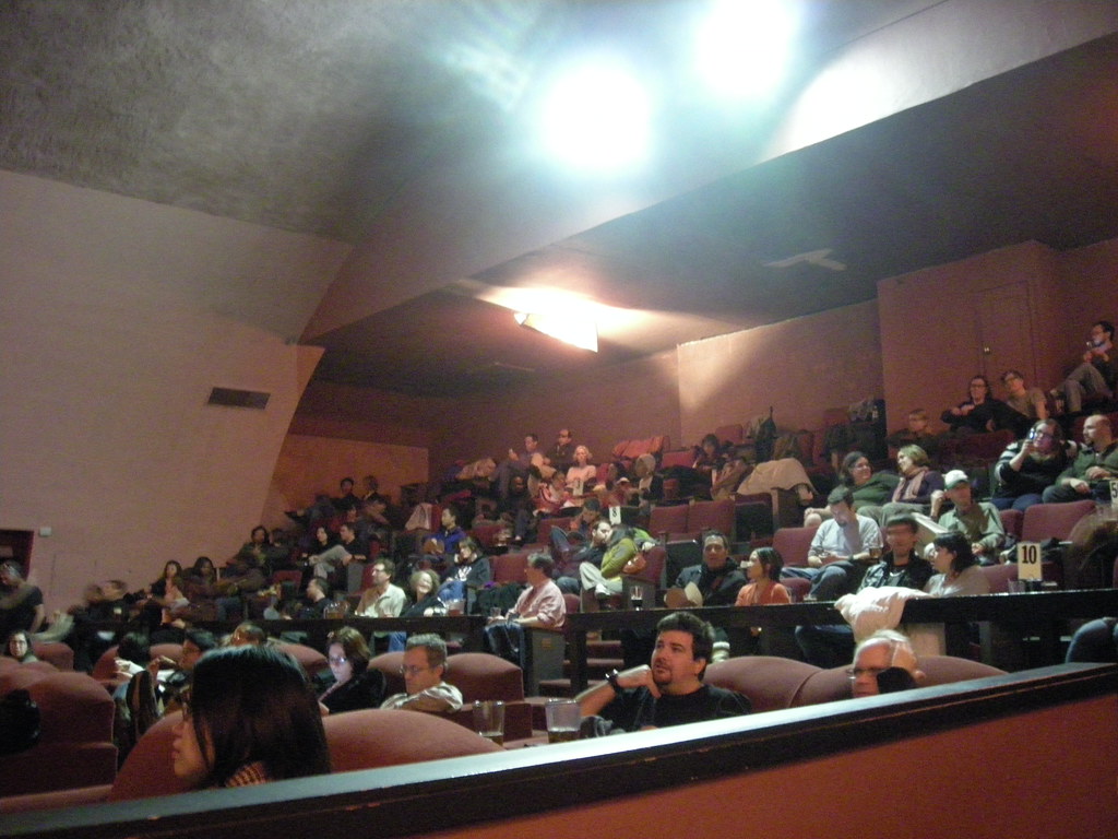 Watching Movies on Couches Inside the Parkway queenkv Flickr