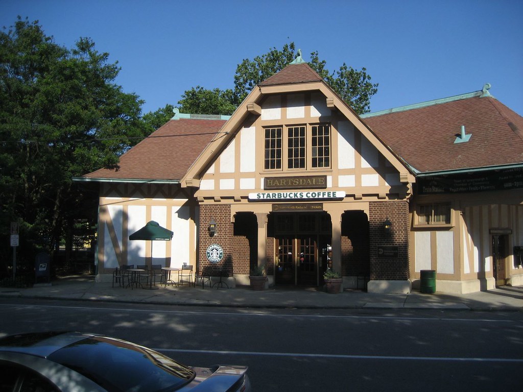 Hartsdale NY Train Station The Hartsdale train station o… Flickr