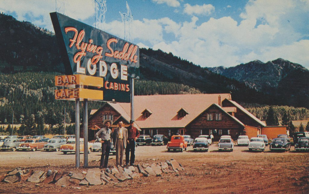 Flying Saddle Clinger Lodge Alpine, Wyoming In Wyoming I… Flickr