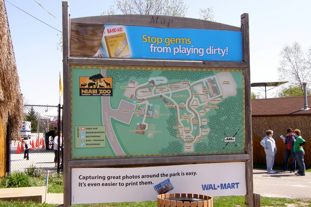 Niabi Zoo Niabi Zoo Coal Valley IL map of the zoo Jack Flickr