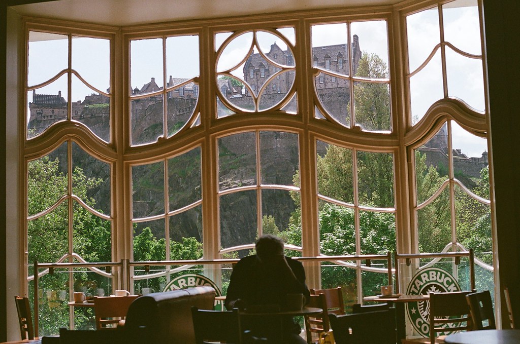 princes street starbucks edinburgh, scotland allison Flickr
