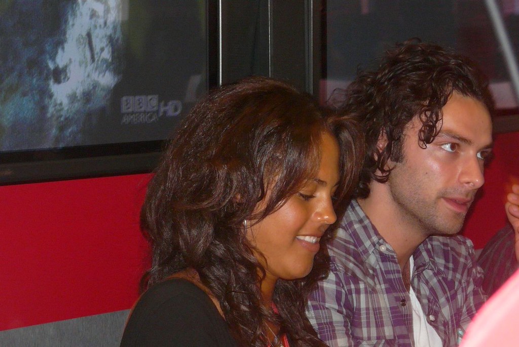 Lenora Crichlow & Aidan Turner Hilary Flickr