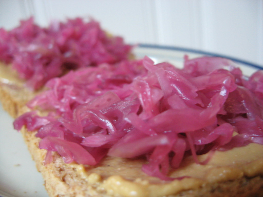 tahini sauerkraut toast homemade kraut new gourmet favorit… Flickr