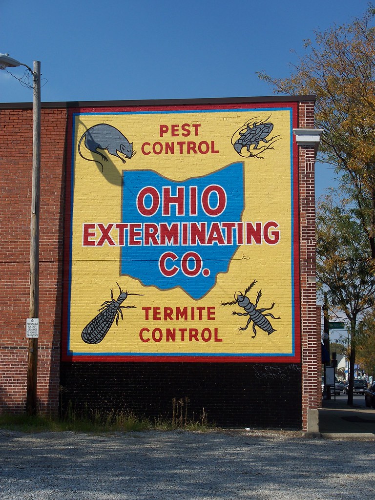 OH Columbus Ohio Exterminating Co Painted advertisement … Flickr