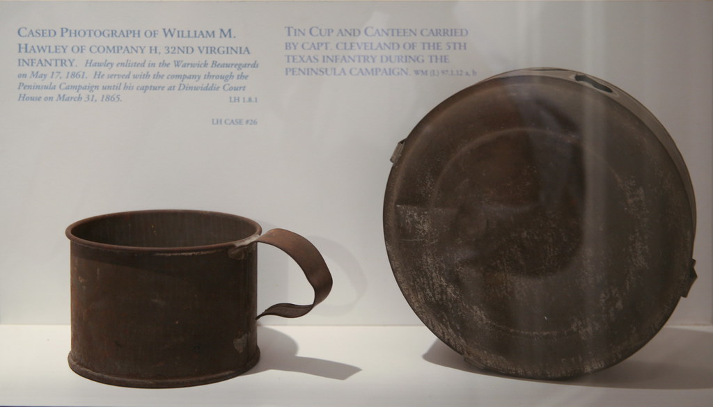 Tin Cup and Canteen Tin Cup and Canteen carried by Captain… Flickr