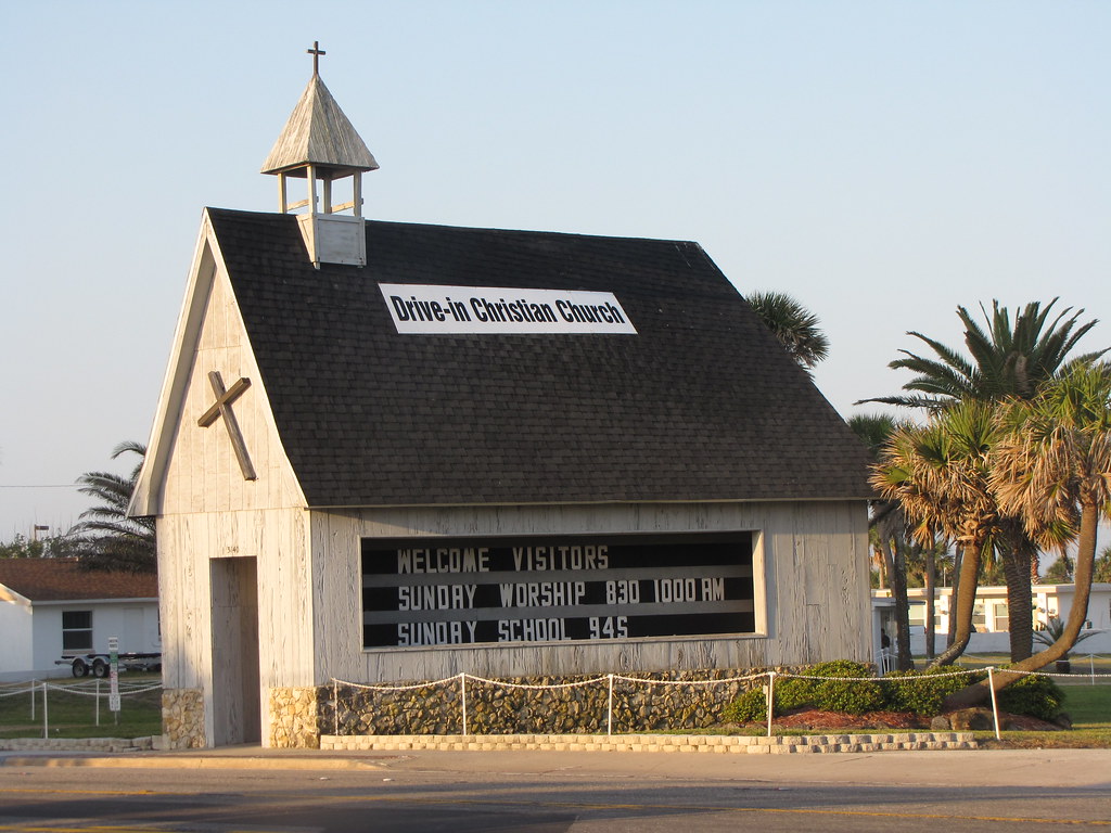 The DriveIn Christian Church, Daytona Florida This was lo… Flickr