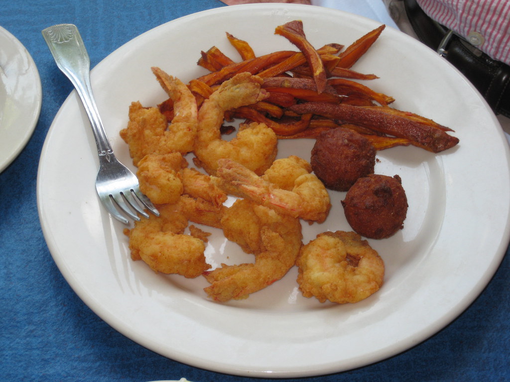 Fried Shrimp Fried Shrimp at Langs Marina Seafood Market Jack